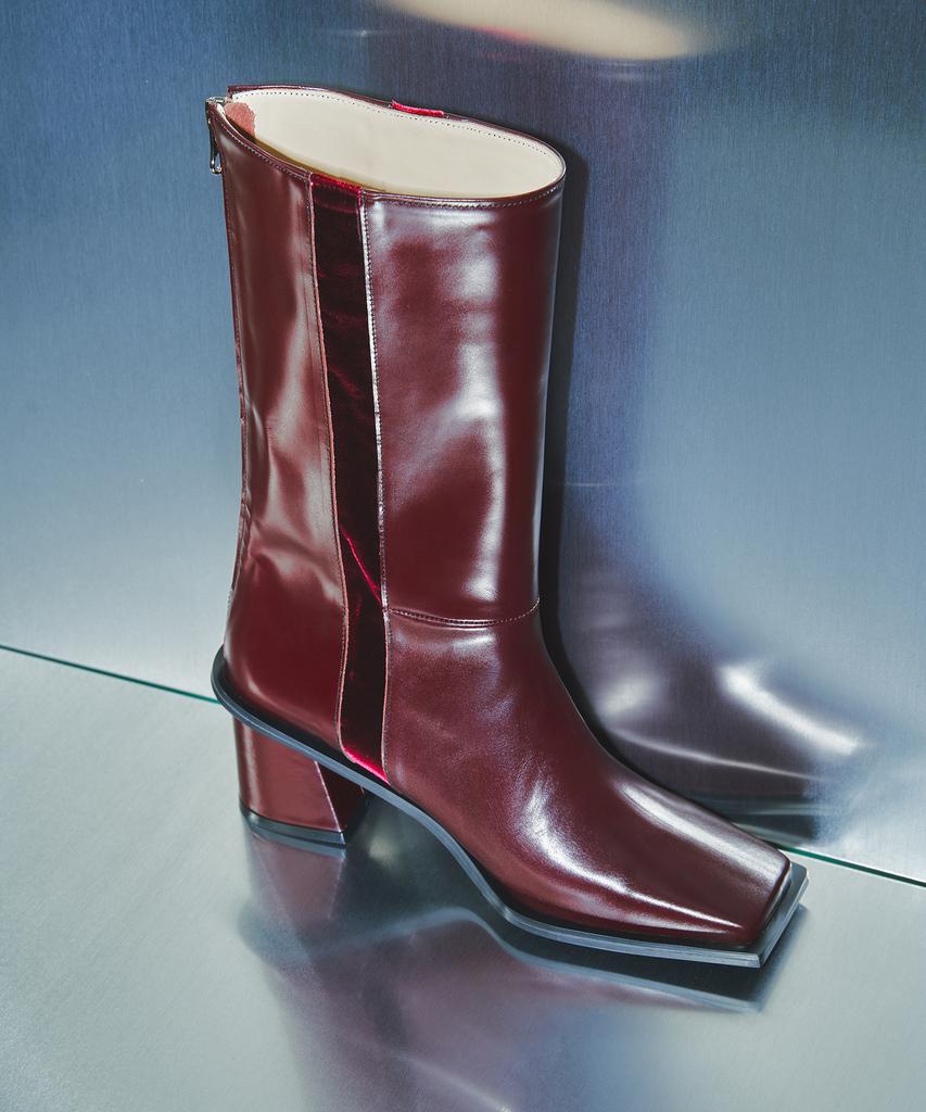 Pleiades Cindy Ankle 60 Boots - Wine