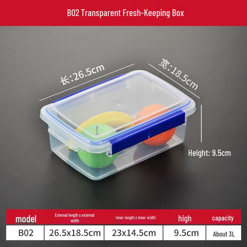 Large Plastic Food Storage Containers