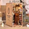 Wooden DIY Dollhouse Miniature 3D Bookstand Holiday Gift Architectural Scenario (Nekomachi no Kokogo)