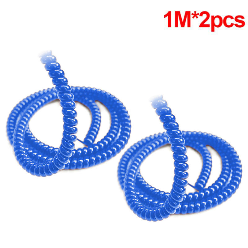 1/2PCS Bicycle Harness Winding Tube TPU Protective Sleeve for E-Bike Brake Wire Cable Organizer Spiral Wrap Portable Line Cover