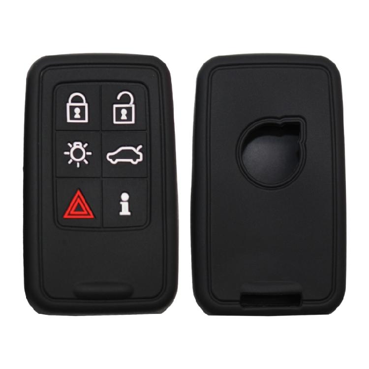 Ergonomic Silicone Key Fob Protector Shock Absorbing Design Non Slip Multi Color Option All Climate Resistance For Remotes