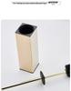 Stainless Steel Odor-Proof Toilet Brush Set with Draining Holder