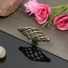 4pcs Iron Drawer Pulls Oval Shape Door Handles Vintage Cabinet Knobs  Kitchen