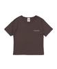CARGOBROS FOR WOMAN Essential Logo Short Sleeve T-Shirt (Brown)