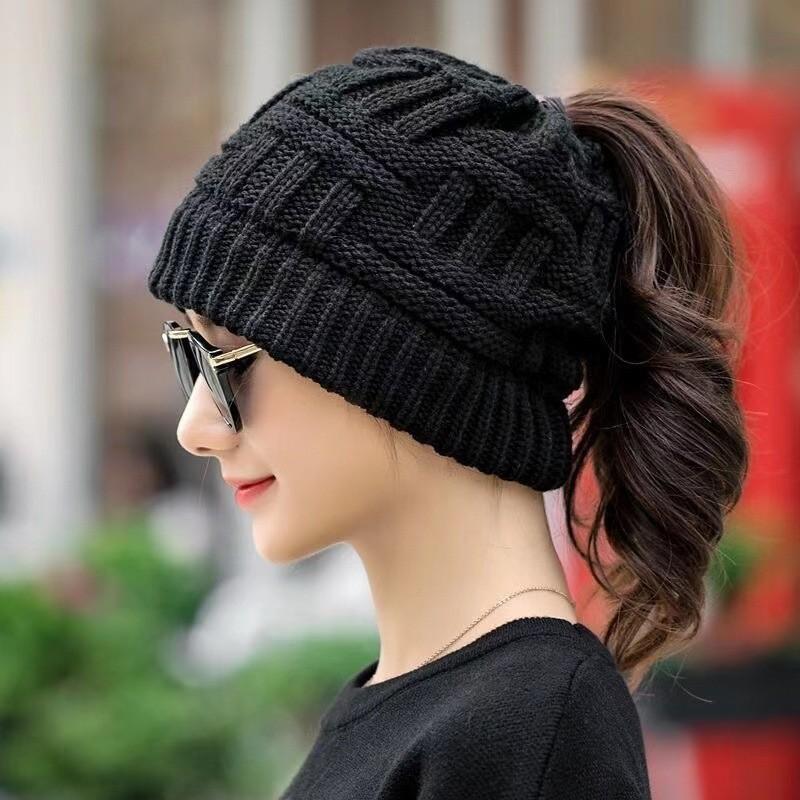 Knit Hat For Women With Windproof Warmth Casual Style For Fall Winter