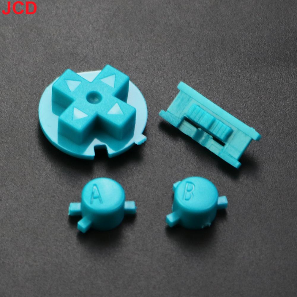 JCD 1 Set Suitable For Game boy color Button Shell For GBC Color Buttons GBC Game replacement Button Kit DIY Color