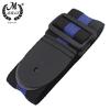 M MBAT GS-01 Striped Guitar Strap Adjustable Universal Guitar Strap Leather and Nylon Strap Guitar Parts and Accessories
