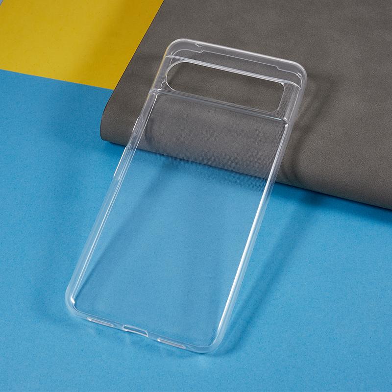For Google Pixel 8 Pro Phone Case Ultra-Thin Transparent Flexible TPU Phone Cover