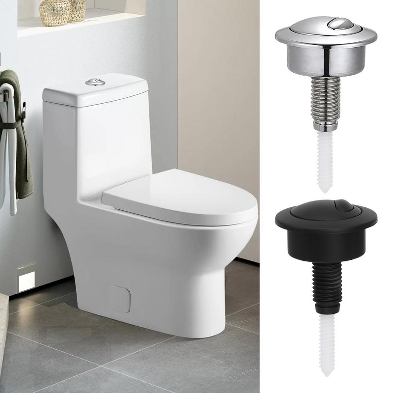Push Button Toilet Flush Replacement Closed Double Flush Design Toilet Push Button Topper Toilet Accessories Flush Tank