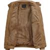 Winter Fleece Military XL [TACVASEN] Men's Jacket, Lined, Rider's Jacket, Jacket, Streetwear, Workwear, Warm, Stylish, Khaki,