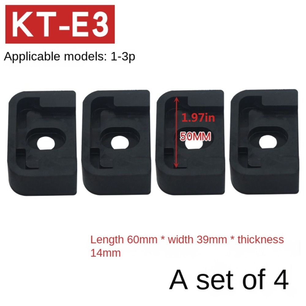 4Pcs Rubber Air Conditioning Rubber Mount Shock Pads Vibration Damping Pad Anti Vibration Pad  Roofs