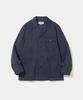 UNIFORM BRIDGE Washed Cotton Coverall Jacket Navy