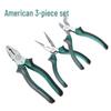 Eccentric Multifunctional Wire Pliers: 6-inch & 8-inch Pointed, Diagonal, and Flat Nose Pliers for Labor-Saving Hardware Tasks.