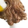 3 Pcs Porch Goose Braid Wig Outdoor Goose Statues Outfit Accessories