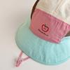 Macaron Color Children Sun Hat Breathable Detachable Cap Comfortable Quick-Dry Bucket Hat  Boys