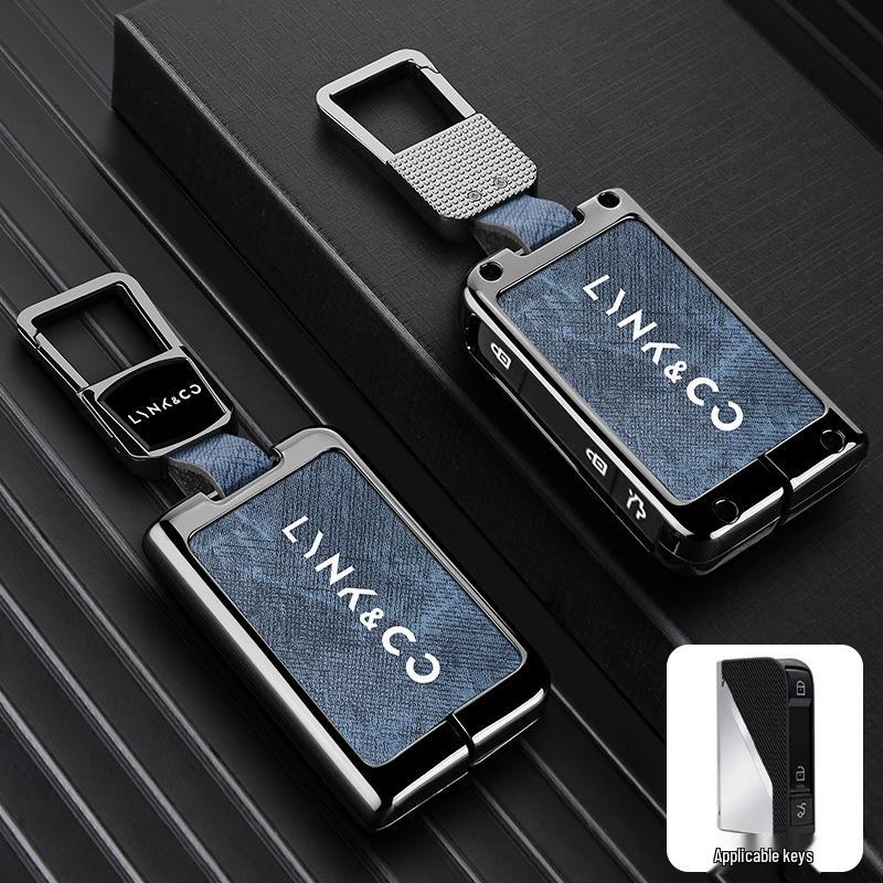 Key Case for Lynk & Co Models 01, 02, 03, 05, 06 (2021) - Car Shell Buckle