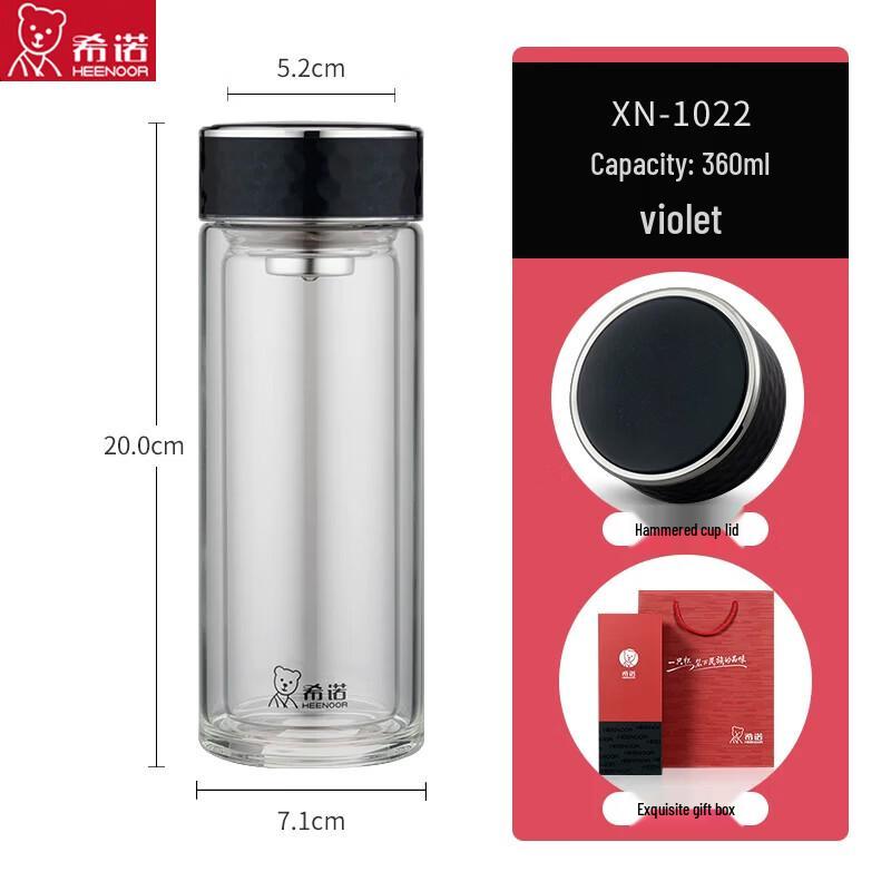 

Xeno Double Wall Borosilicate Glass Mug