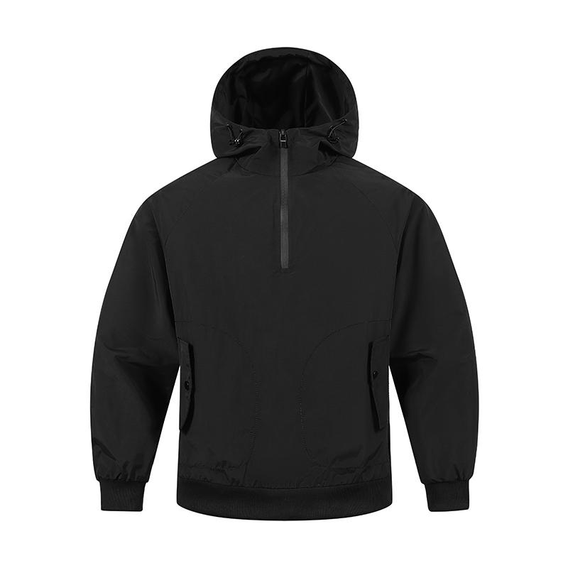 

Men s Outdoor Windproof and Waterproof Casual Sports Mountaineering Jacket, Men s Windproof Coat Jacket XS чорний