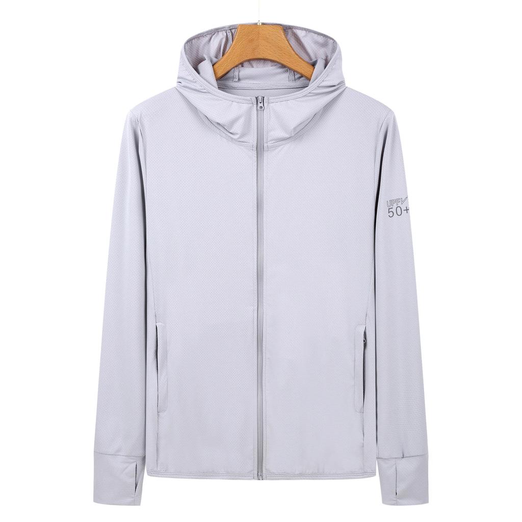 Sunscreen Clothing Women's Long-sleeved Anti-ultraviolet Summer Breathable Ice Silk Outdoor Men's Thin Sunscreen Clothing