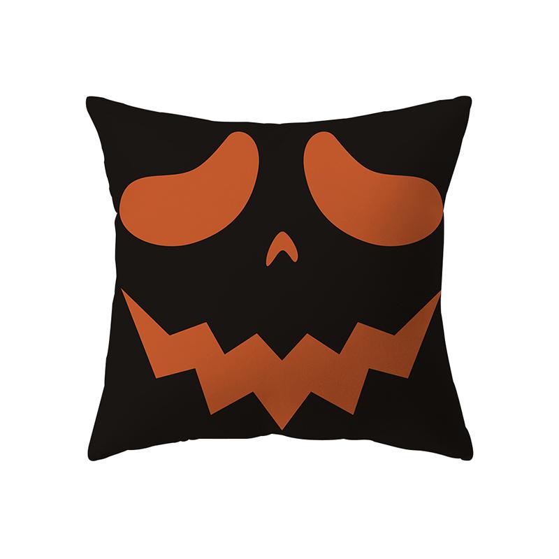 Pumpkin Collection Halloween Theme Pillow Cover Sofa Cushion  Holiday Gift Party Decoration Home Decor