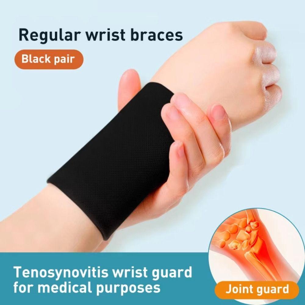 Breathable Wrist Protector Bands Elastic Wristband Sweatband Wrist Brace  Outdoor Sports