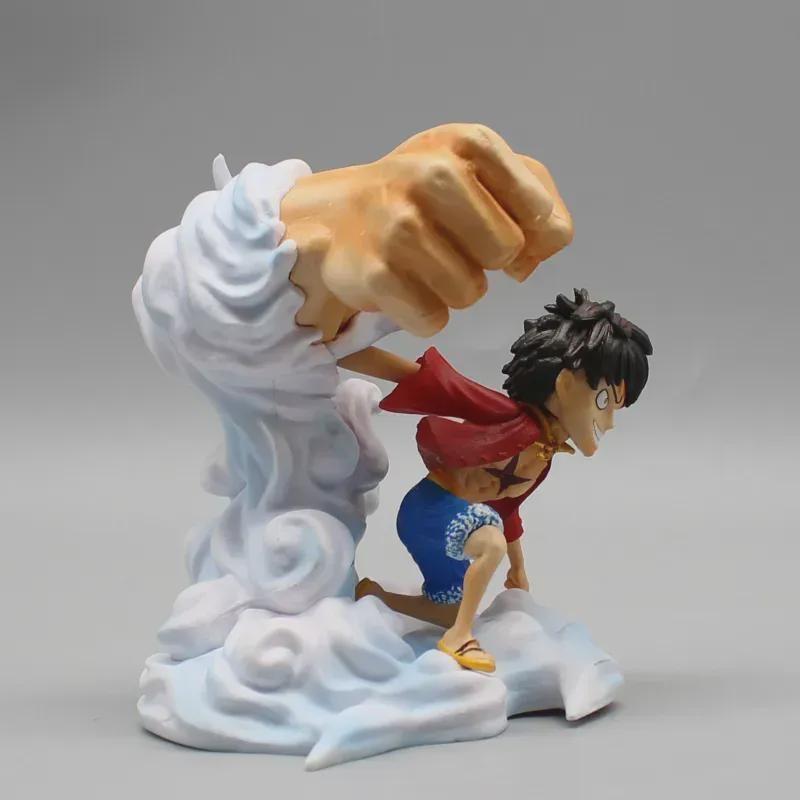 One Piece Gear 3 Figure Luffy Battle Figurine Gk Big Fist Luffy Figures Anime Doll Pvc Collection Decoration Toys