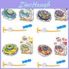 Conjunto de Brinquedos Beyblade Burst Empolgante Com Lançadores Para Batalhas Épicas e Diversão Multijogador