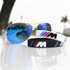 stickers Decal Bracelet Sport Men Women Rubber Hand Chains For BMW M E46 E90 E60 F30 F10 E39 E36 F20 G30 G20 E87 E92 E91 E30 cypd20