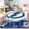 Tampa Bay Hockey Area Rug Suitable for Indoor And Outdoor,Carpets for Kitchens, Homes, Offices, Living Rooms,Home Decor,Christmas Gift