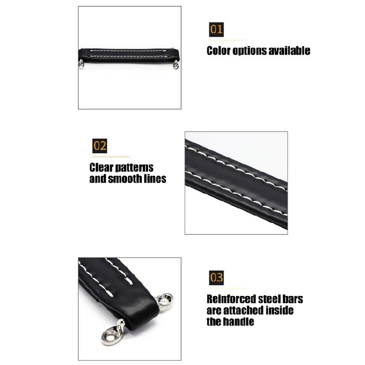 Leather Carrying Handle Grip Case Box Replacement For Speaker Cabinet Strap Handle Easy Carrying Secure Holding
