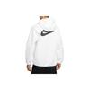 Nike Sportswear Sport Essentials+ Casual Breathable Fleece Hoodie Men Tops White DD5014-100