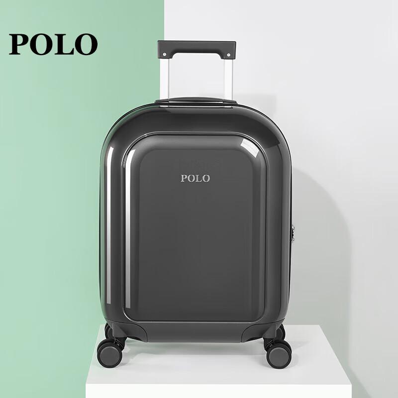 POLO Unisex 20-inch Spinner Carry-on Suitcase