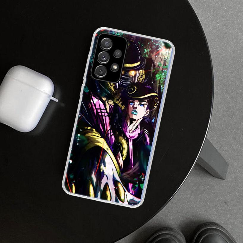 JoJo's Bizarre Adventure Cool Phone Case Cover for Samsung Galaxy A12 A22 A32 A52 A72 A02S A51 A50S A31 A20S A10S Note 20 Ultra