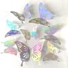 72 Colorful 3D Hollow Butterfly Stickers for Home, Party, and Wall Decoration