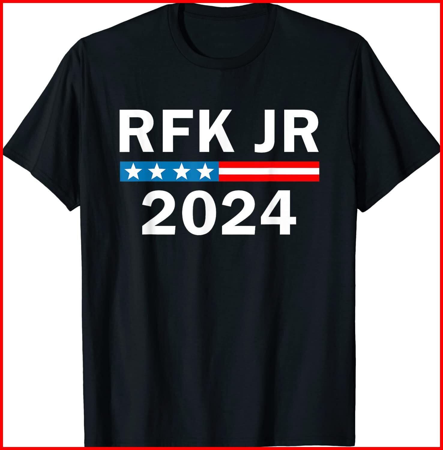 Robert Kennedy Jr. for President 2024, RFK JR 2024 Black T-Shirt S-5XL XXXXL