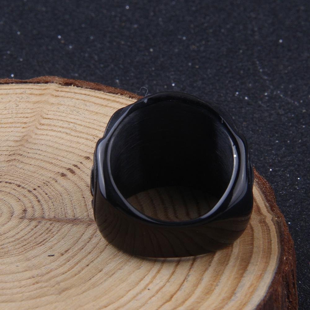 Viking Rings Norse Compass Ring Stainless Steel Accessory Guardian Protection Amulet