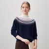 Kemon Boka Women's Fair Isle Cashmere Sweater