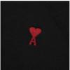 Ami Bfusw005 747 001 Ami De Coeur Small Heart Logo Public Sweatshirt