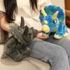 Cute Triceratops Dinosaur Plush Toy for Kids - Comfort Doll & Boys' Birthday Gift