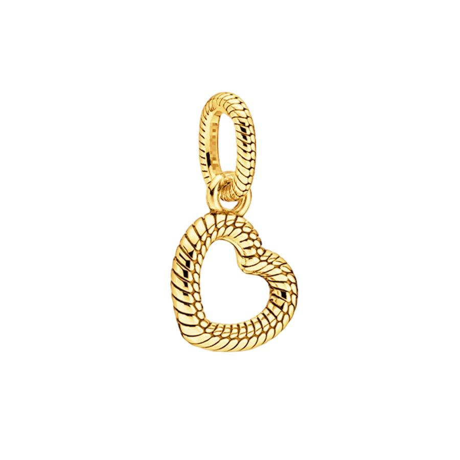 Altın Kaplama Parlak Charm Boncuk Kolye Ucu Orijinal Yılan Bakır Bileklik Kolye Boncuklarına Uyar Kendin Yap Takı Kadın Hediye