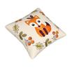 Little Fox With Autumn Berries Square Pillowcase Pillow Cover Cushion Decor Comfort Throw Pillow for Home Living Room