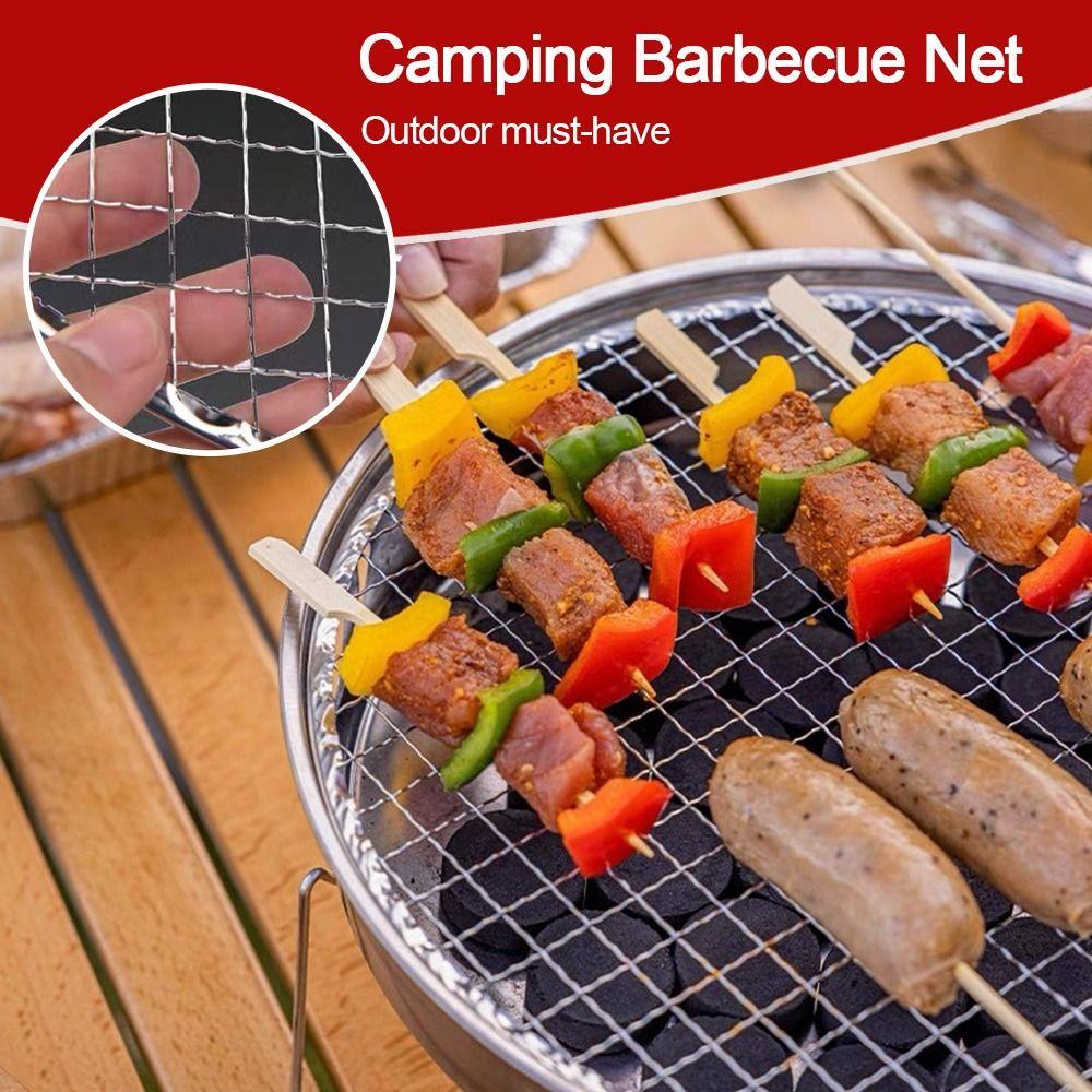 Round Wire Net Disposable BBQ Roasting Rack New Baking Cooling Rack