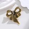 {Summer2} Fashion Simple Vintage Bowknot Brooches For Women Clothing Coat Corsage Accessries Gifts