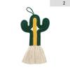 Home Decoration Creative CraftsCactus Hanging Handmade Macrame Weaving Plants Kids Room Decoration Nursery Party Wall Decor