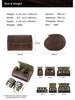 Vintage Crazy Horse Leather Watch Storage Box - Two-Piece Handmade Travel Case