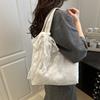 Gentle Korean Version Ins Versatile Casual Tote Bag Female Personality Student Class Lace Summer New Shoulder Bag