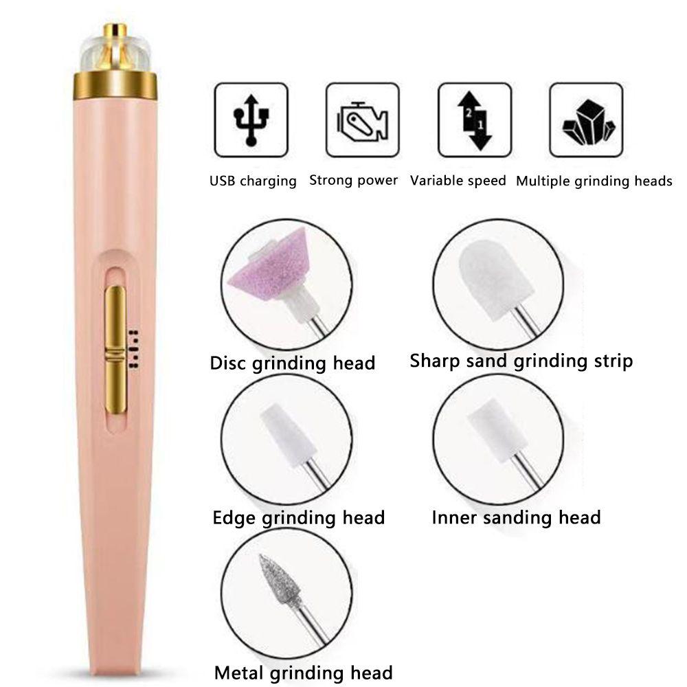 Nail Art Pen Manicure Tools Nail Sander Machine Polishing Machine Nail Drill Sander Nail Grinder