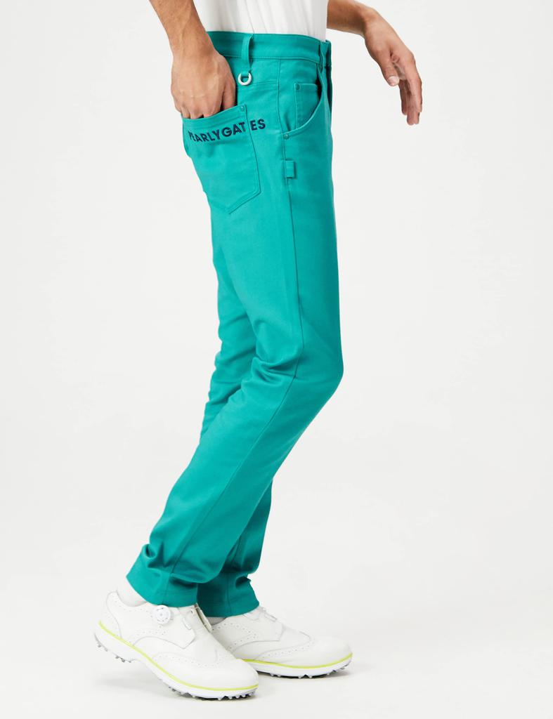Long Pants Calze Stretch Washable 4 [Pearly Gates] Men's / 053-2231801 140_Emerald [M]
