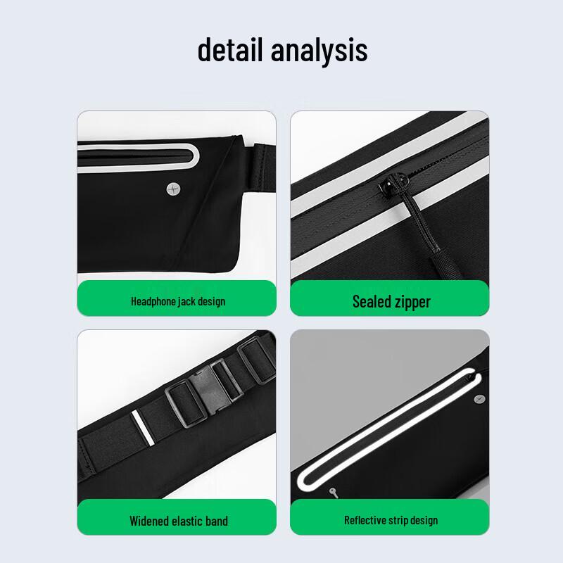BIAZE Waterproof Sports Running Phone Waist Bag