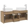 Bathroom Cabinet Set 3 pcs Artisan Oak 49.5 x 41 x 63 cm